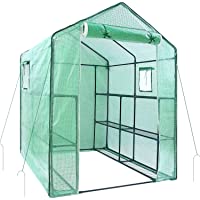 Ohuhu Invernadero para Exteriores Nuevo Modelo con Ventanas- 3 Niveles y 12 estantes. Ideal para Cultivo de Flores y…